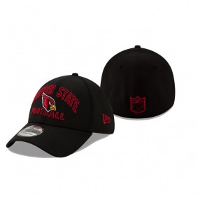 Arizona Cardinals Black 2020 NFL Draft City 39THIRTY Flex Hat