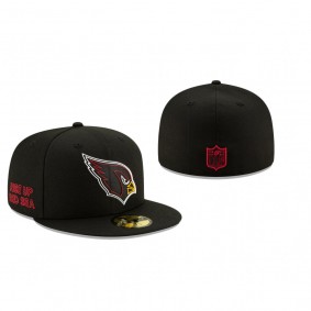 Arizona Cardinals Black 2020 NFL Draft Official Draftee 59FIFTY Fitted Hat