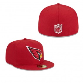 Men's Arizona Cardinals Cardinal Main 59FIFTY Fitted Hat