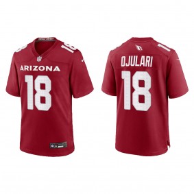 Men's Arizona Cardinals B.J. Ojulari Cardinal 2023 NFL Draft Game Jersey