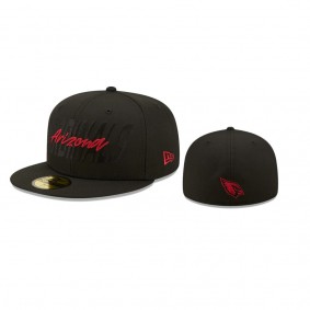 Arizona Cardinals Black 2022 NFL Draft 59FIFTY Fitted Hat