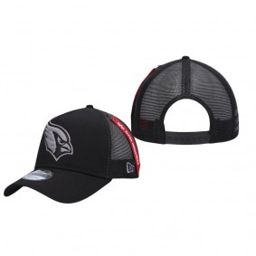 Arizona Cardinals Black Alpha Industries A-Frame Trucker Snapback Hat