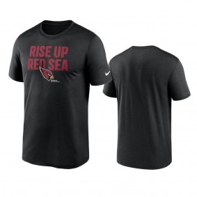 Arizona Cardinals Black Legend Local Phrase Performance T-Shirt