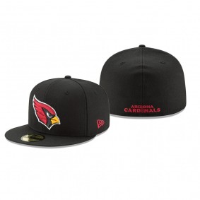 Arizona Cardinals Black Omaha 59FIFTY Fitted Hat