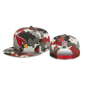 Arizona Cardinals Camo 2022 NFL Training Camp 9FIFTY Snapback Adjustable Hat