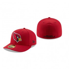 Arizona Cardinals Cardinal Omaha Low Profile 59FIFTY Structured Hat