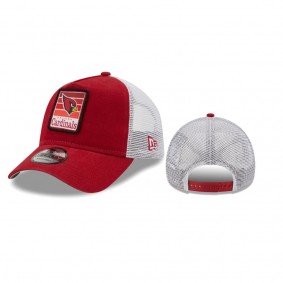 Arizona Cardinals Cardinal White Gradient Trucker 9FORTY Hat