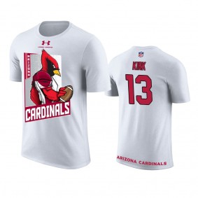 Arizona Cardinals Christian Kirk White Cartoon And Comic T-Shirt