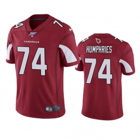 Arizona Cardinals D.J. Humphries Cardinal 100th Season Vapor Limited Jersey