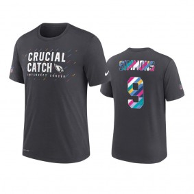 Arizona Cardinals Isaiah Simmons Charcoal 2021 NFL Crucial Catch T-Shirt