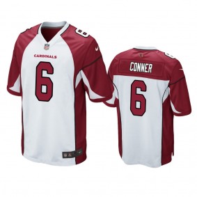 Arizona Cardinals James Conner White Game Jersey