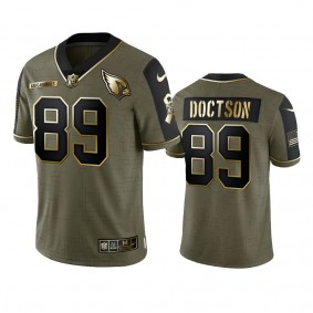 Arizona Cardinals Josh Doctson Olive Gold 2021 Salute To Service Limited Jersey