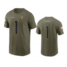 Arizona Cardinals Kyler Murray Camo 2021 Salute To Service T-Shirt