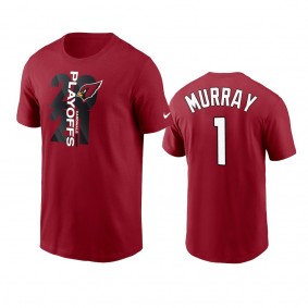 Arizona Cardinals Kyler Murray Cardinal 2021 NFL Playoffs T-Shirt