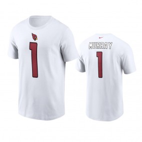 Men's Arizona Cardinals Kyler Murray White Name & Number T-Shirt