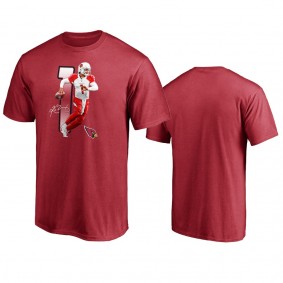 Men's Arizona Cardinals Kyler Murray Cardinal Player Graphic Powerhouse T-Shirt