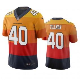 Arizona Cardinals Pat Tillman Sunset Orange City Edition Vapor Limited Jersey
