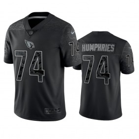 Arizona Cardinals D.J. Humphries Black Reflective Limited Jersey