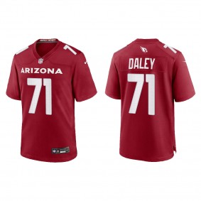 Men's Arizona Cardinals Dennis Daley Cardinal Game Jersey