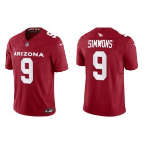Men's Arizona Cardinals Isaiah Simmons Cardinal Vapor F.U.S.E. Limited Jersey