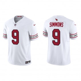 Men's Arizona Cardinals Isaiah Simmons White Vapor F.U.S.E. Limited Jersey