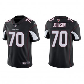 Men's Arizona Cardinals Paris Johnson Black 2023 NFL Draft Vapor Limited Jersey