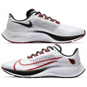 Unisex Nike Zoom Pegasus 37 Arizona Cardinals White Running Shoes