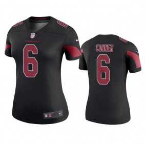 Arizona Cardinals James Conner Black Color Rush Legend Jersey - Women's