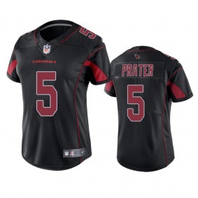 Women's Arizona Cardinals Matt Prater Black Color Rush Limited Jersey