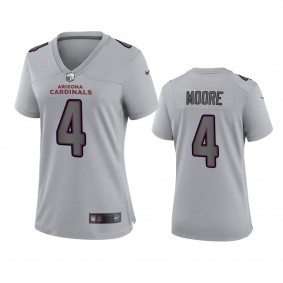 Women's Arizona Cardinals Rondale Moore Gray Atmosphere Fashion Game Jersey