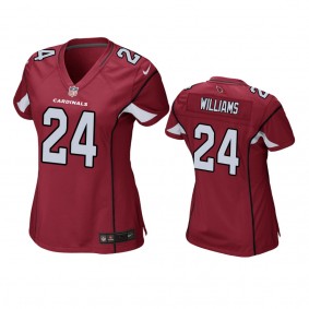 Women's Arizona Cardinals Williams Cardinal Game Jersey