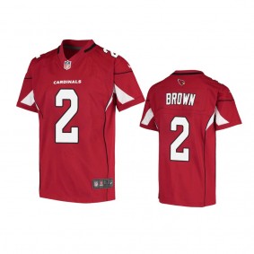Youth Cardinals Marquise Brown Cardinal Game Jersey