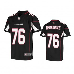 Youth Cardinals Will Hernandez Black Game Jersey