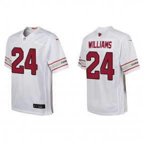 Youth Arizona Cardinals Darrel Williams White Game Jersey