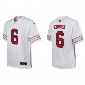 Youth Arizona Cardinals James Conner White Game Jersey