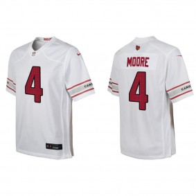 Youth Arizona Cardinals Rondale Moore White Game Jersey